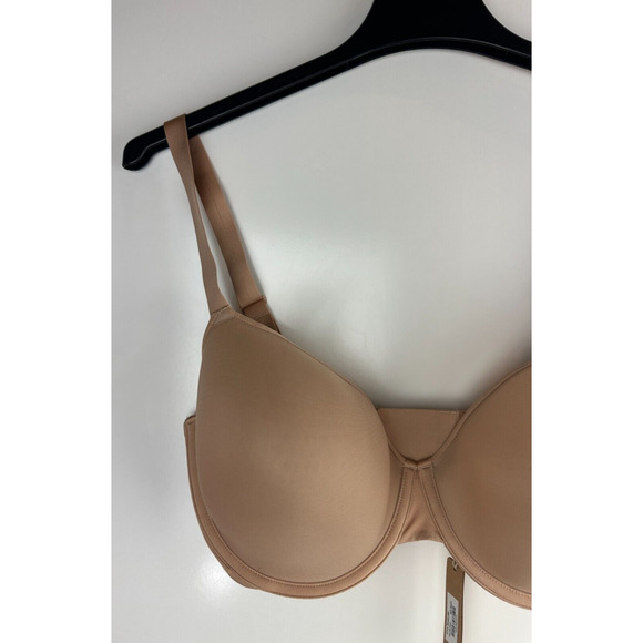 NWT Skims Weightless Demi Bra Underwire Adjustable BR-DEM-1893 Brown Size 38DDD - Picture 3 of 11